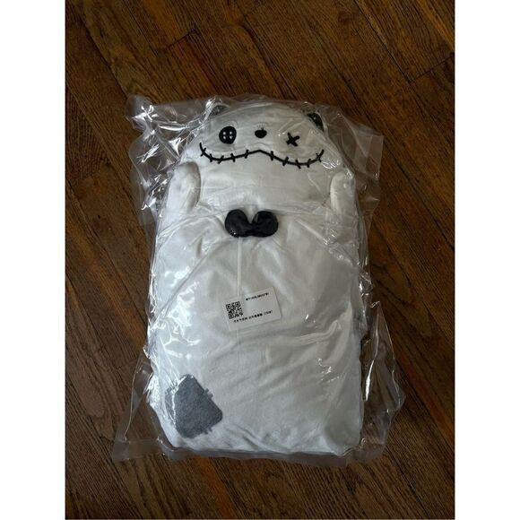 Mewaii Skeleton Devil White Kitten Kawaii 28” Loooong Family Plushie - Picture 2 of 4